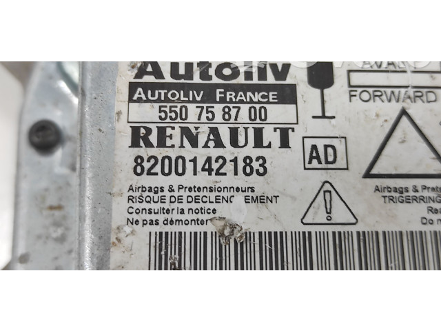 Блок подушек безопасности 550758700, 8200142183   Renault Laguna I