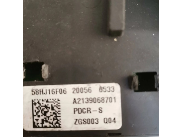   Pojistková skříňka A2139068701, 58HJ16F06   Mercedes-Benz C W205 2016