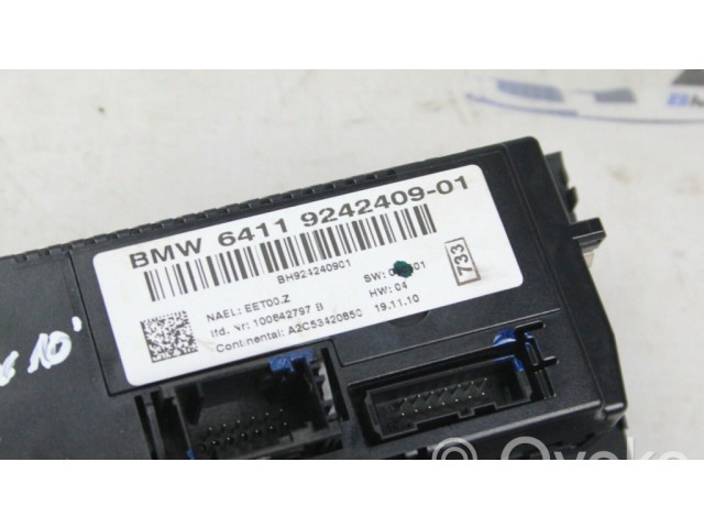 Блок управления климат-контролем 9242409   BMW X1 E84