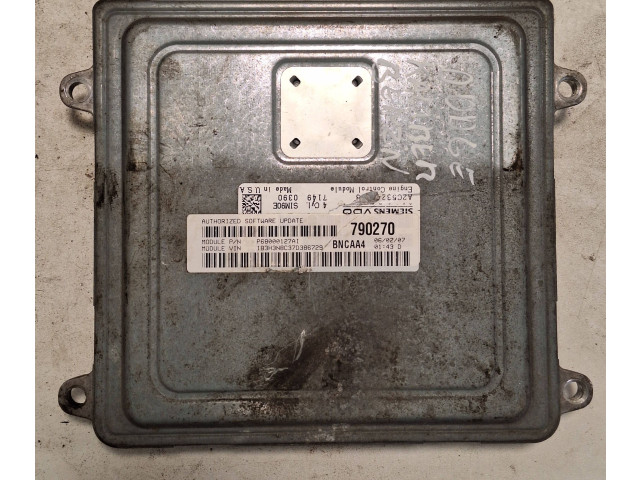 Блок управления двигателя P68000127AI, 1B3H3N8C37D386729   Dodge Caliber   