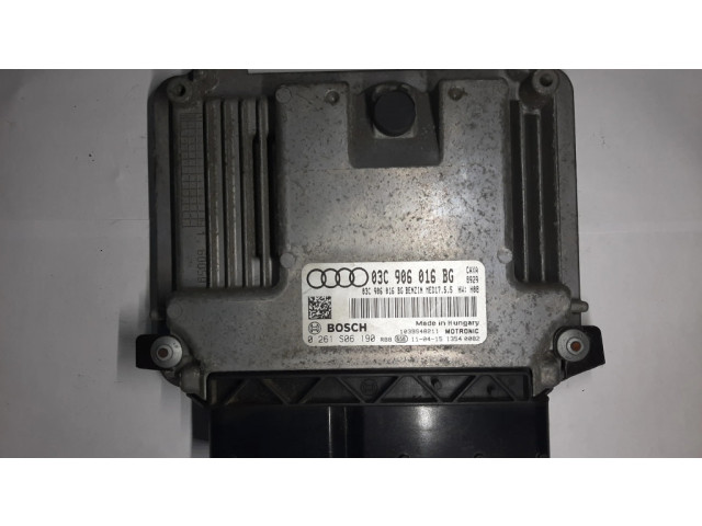 Блок управления двигателя 03C906016BG, 0261S06190   Audi A1