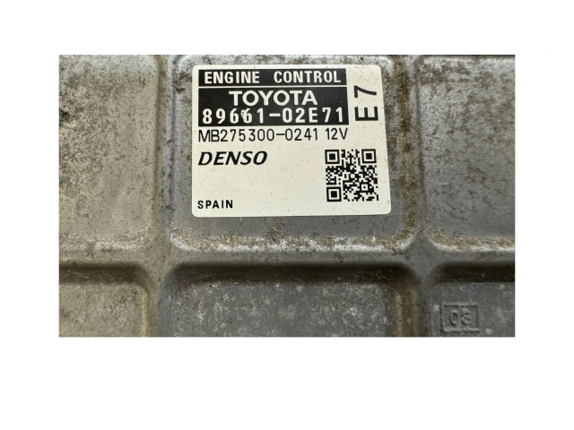 Řídící jednotka 8966102E71, MB2753000241   Toyota Auris 150 2008