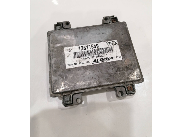 Řídící jednotka 12611549, 12597125   Chevrolet Malibu 2008
