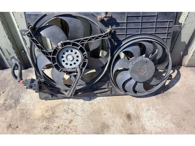 Комплект вентиляторов     6Q0121207F    Skoda Fabia Mk1 (6Y) 1.4