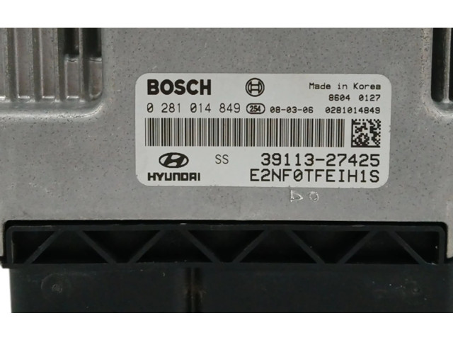 Řídící jednotka 3911327425, 0281014849   Hyundai Sonata 2010