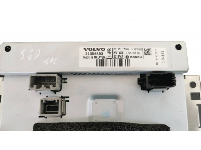 Дисплей    31350693, 7505800002   Volvo S60