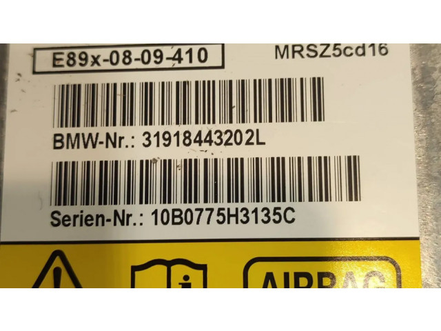 Блок подушек безопасности 9184432, 31918443202L   BMW X1 E84
