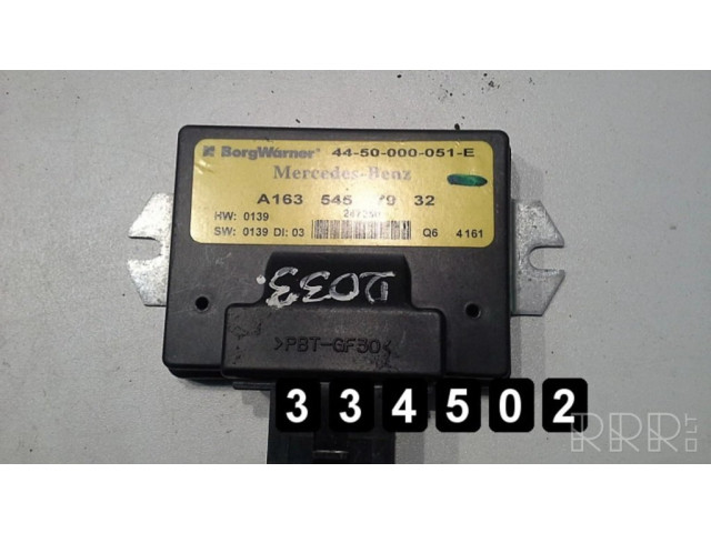 Řídící jednotka 1635457932   Mercedes-Benz ML W163 2002