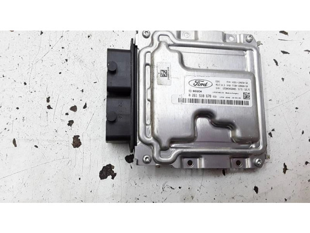 Блок управления двигателя H1B112A650UB, F1BA12B684DA   Ford Fiesta