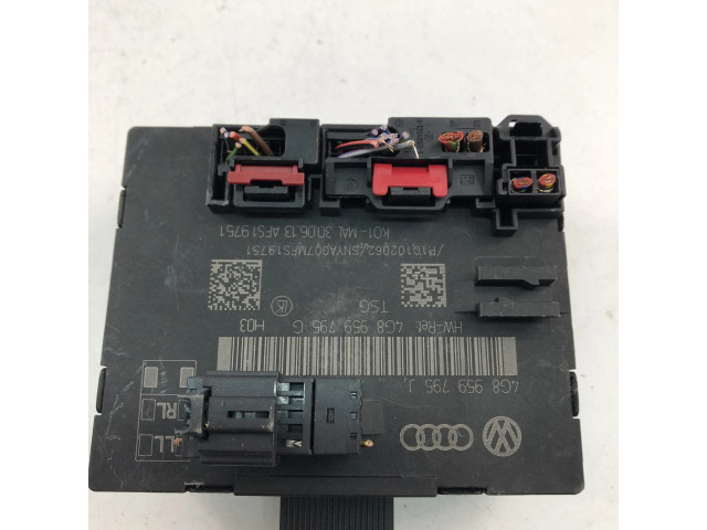 Блок управления 4G8959795J   Audi A6 C7