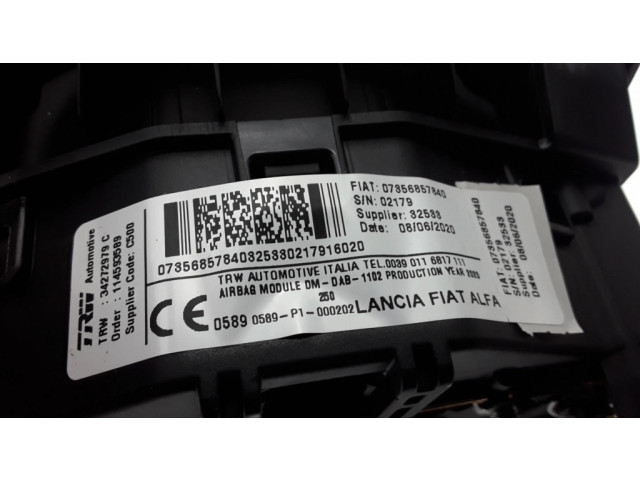 Подушка безопасности водителя 07356857840   Citroen Jumper