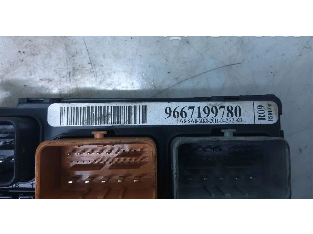   Pojistková skříňka 9667199780, 9667199780   Peugeot 207 2011