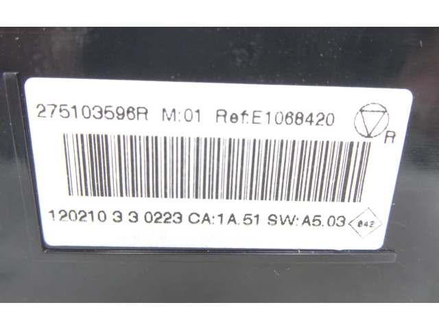 Блок управления коробкой передач 275103596R   Renault Megane II
