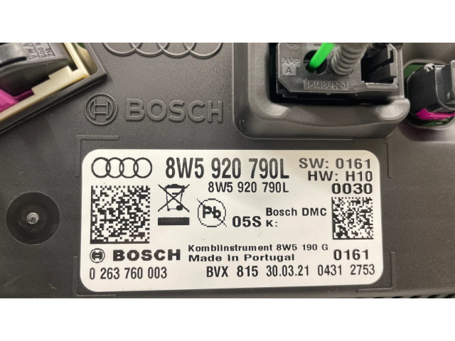 Панель приборов 8W5920790L   Audi A4 S4 B9 8W       