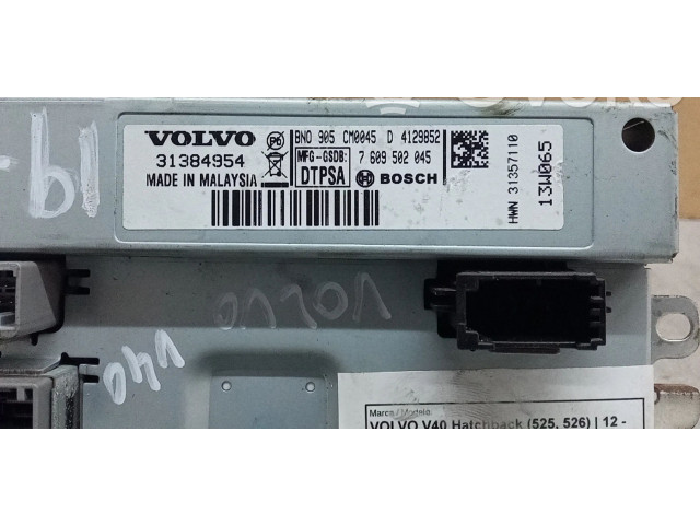 Дисплей    31384954   Volvo V40 Cross country
