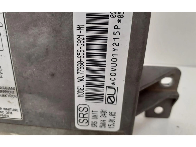 Блок подушек безопасности 77960S5SG921M1, 77960S5SG921M1   Honda Civic