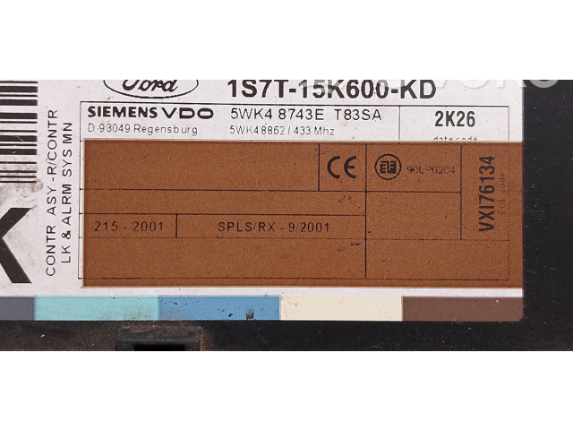 Комфортный модуль 5WK48862, 5WK48743E   Ford Fusion