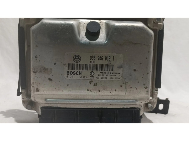 Блок управления двигателя 038906012T, 0281010060   Seat Toledo I (1L)