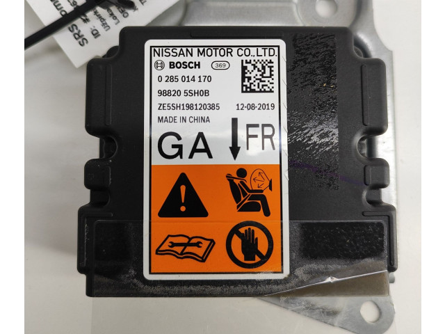Блок подушек безопасности 988205SH0B   Nissan Leaf II (ZE1)