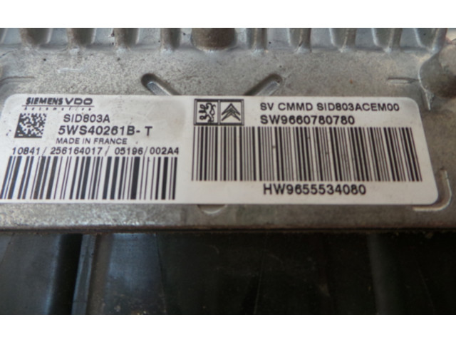 Řídící jednotka 5WS40261B, 76   Peugeot 407 