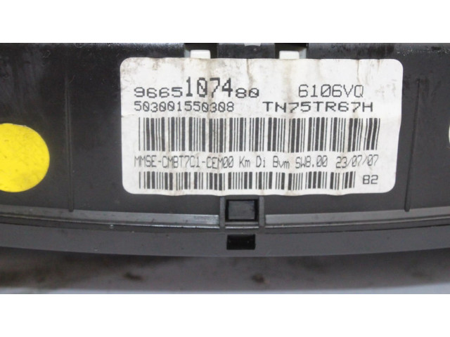Přístrojová deska  Peugeot 308  9665107480  