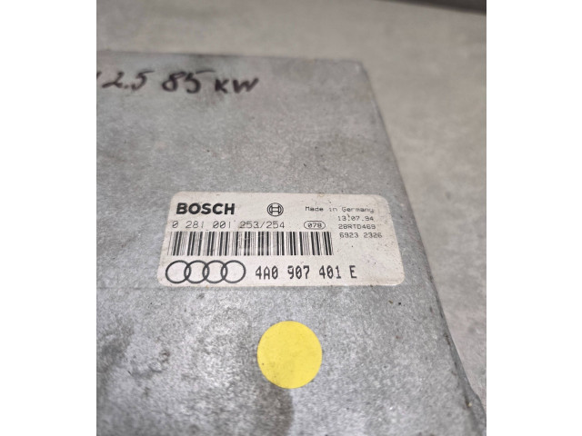 Řídící jednotka 0281001253, 4A0907401E   Audi A6 S6 C4 4A 1996