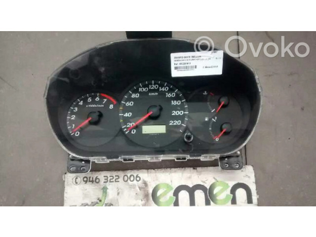 Přístrojová deska  Honda Civic 2001 HR0291010  