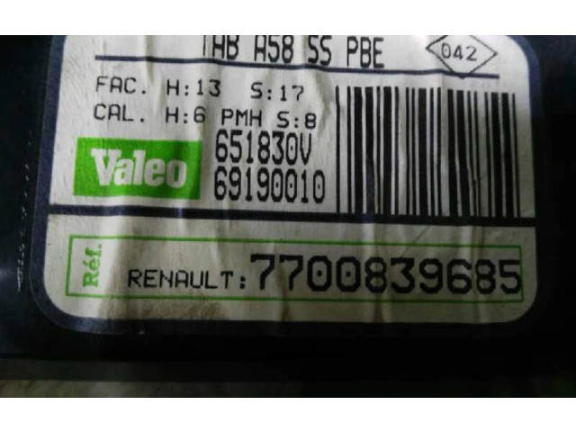 Блок управления климат-контролем 7700839685, 0070010   Renault Safrane