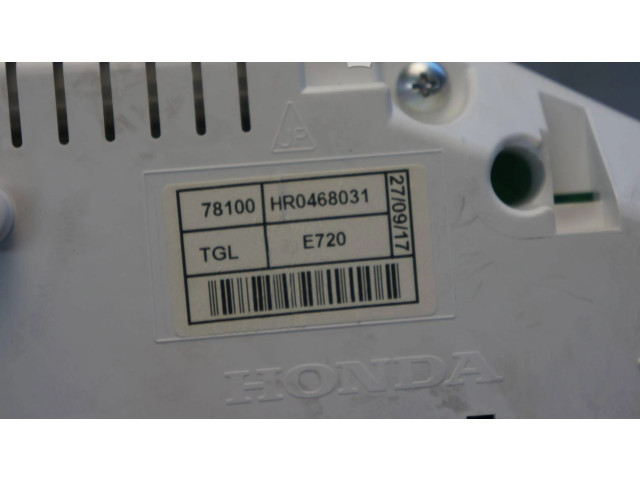 Панель приборов 78100-TGN-E332   Honda Civic X       