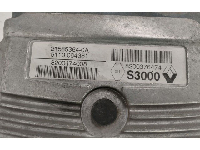 Řídící jednotka 8200376474   Renault Modus 2005