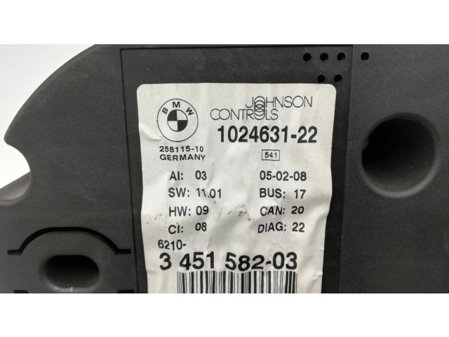 Панель приборов 102463122, 1024631   BMW X3 E83       