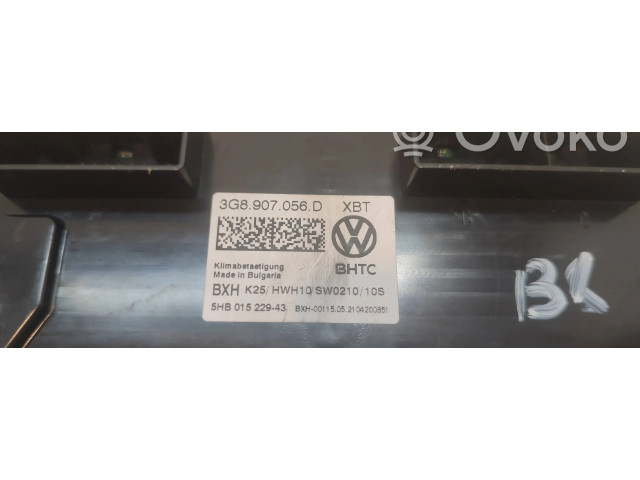 Блок управления климат-контролем 3G8907056D, 5HB01522943   Volkswagen Arteon