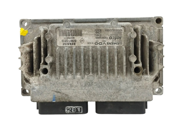 Блок управления коробкой передач 8200775316, 5WP22281CC   Renault Laguna III