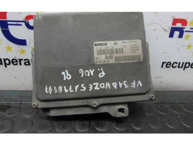Řídící jednotka 0261203736   Peugeot 106 