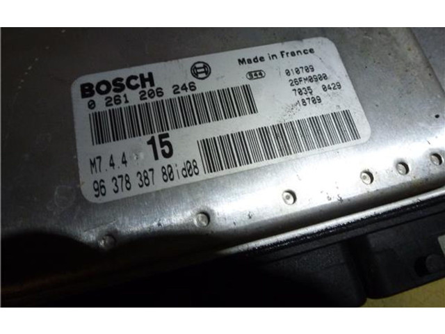 Turbodmychadlo Блок управления двигателем ECU        