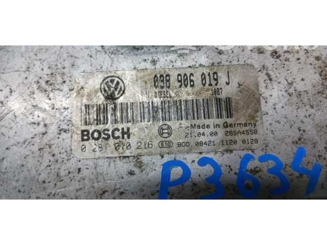 Řídící jednotka 0281010216, 038906019J   Seat Alhambra (Mk1) 2001