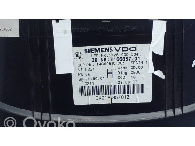Панель приборов 9166857, 725000564   BMW 3 E92 E93       