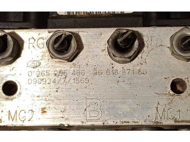 Jednotka ABS 9661887180, 0265235486BOSCH   Peugeot 807 2010
