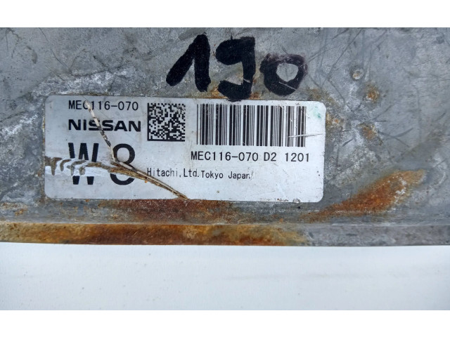 Řídící jednotka MEC116-070   Nissan Murano Z51 2009