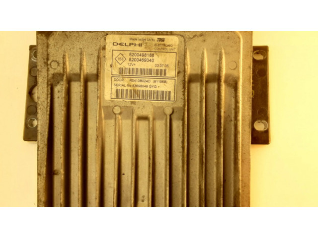 Řídící jednotka 8200498188, 8200469340   Renault Scenic II -  Grand scenic II 2005