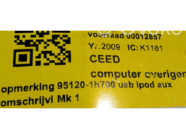 Řídící jednotka 96120-1H700, 96120-1H700   KIA Ceed 2019