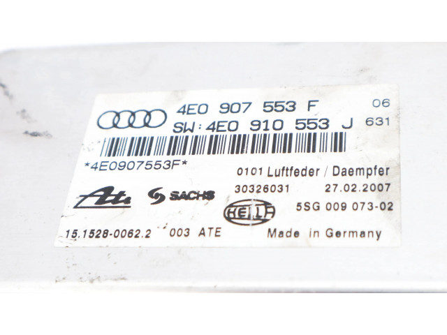 Блок управления 4E0907553F, 4E0910553J   Audi A8 S8 D3 4E