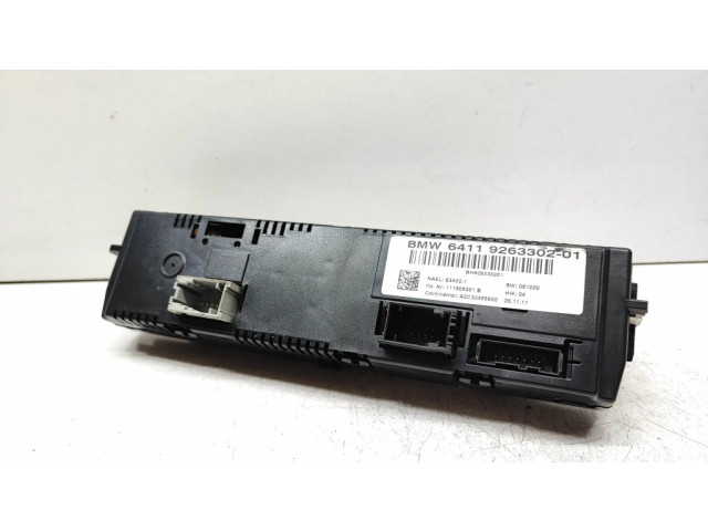 Блок управления климат-контролем 9263302, 64119263302   BMW X1 E84