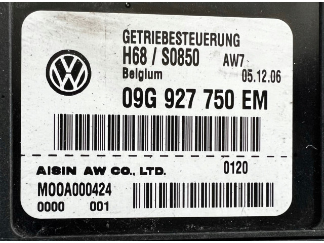 Блок управления коробкой передач 09G927750EM   Volkswagen Golf Plus