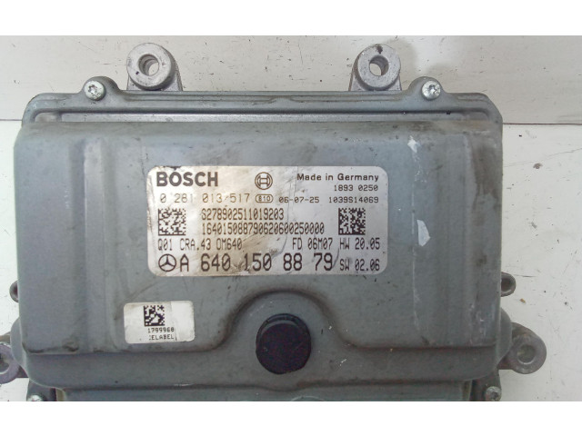 Řídící jednotka 0281013517, 0281013517   Mercedes-Benz A W169 2008