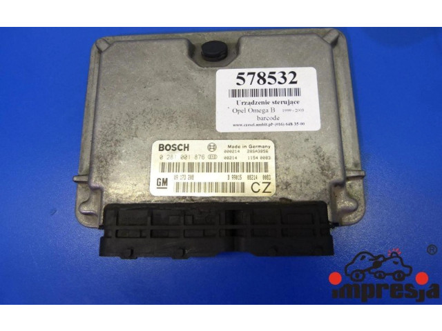 Блок управления двигателем Блок управления IMPRK578532   Opel Omega B2