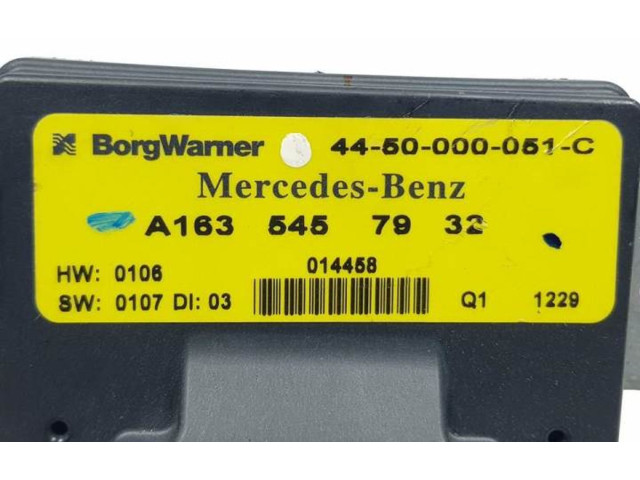 Блок управления A1635457932, 4450000051C   Mercedes-Benz ML W163
