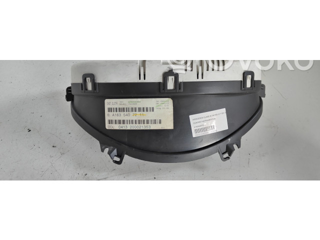 Přístrojová deska  Mercedes-Benz ML W163 2005 A1635407211  
