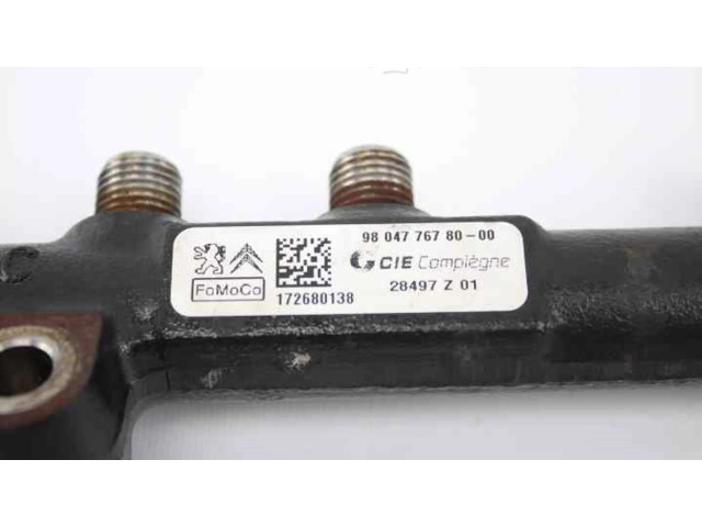 Vstřikovací lišta 9804776780, 9676643880   Peugeot 308     