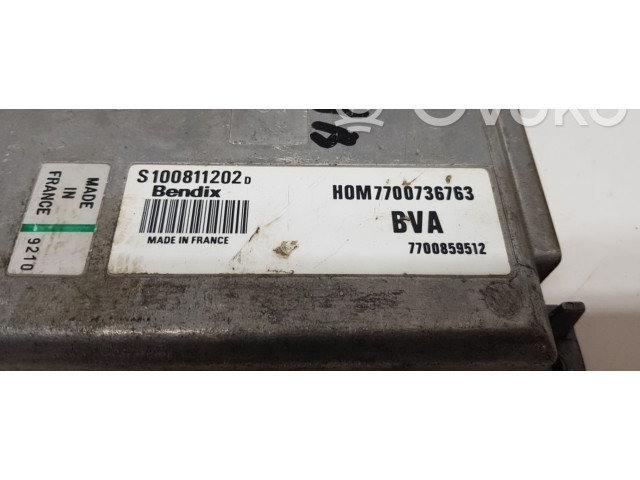 Блок управления двигателя S100811202D, 7700736763   Renault Laguna I